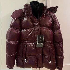 Pajar Burgundy Puffer Jacket